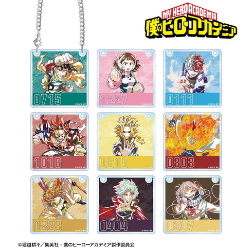 『僕のヒーローアカデミア』トレーディング Ani-Art 第8弾 アクリルドアプレート風チャーム ver.A(単位/BOX)